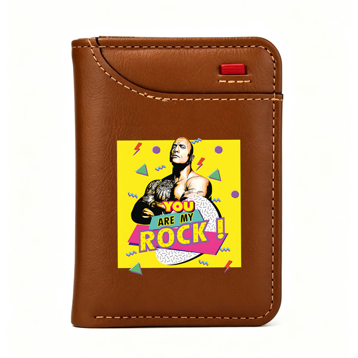 Dwayne Johnson You Are My Rock! - Vertical Style Wallet