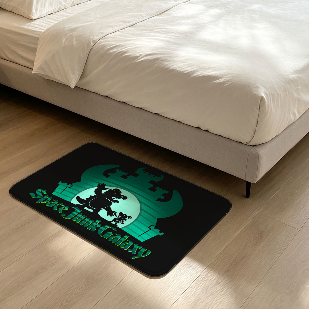 Space Junk Galaxy: Monster and Alien Adventure - Flannel floor mat