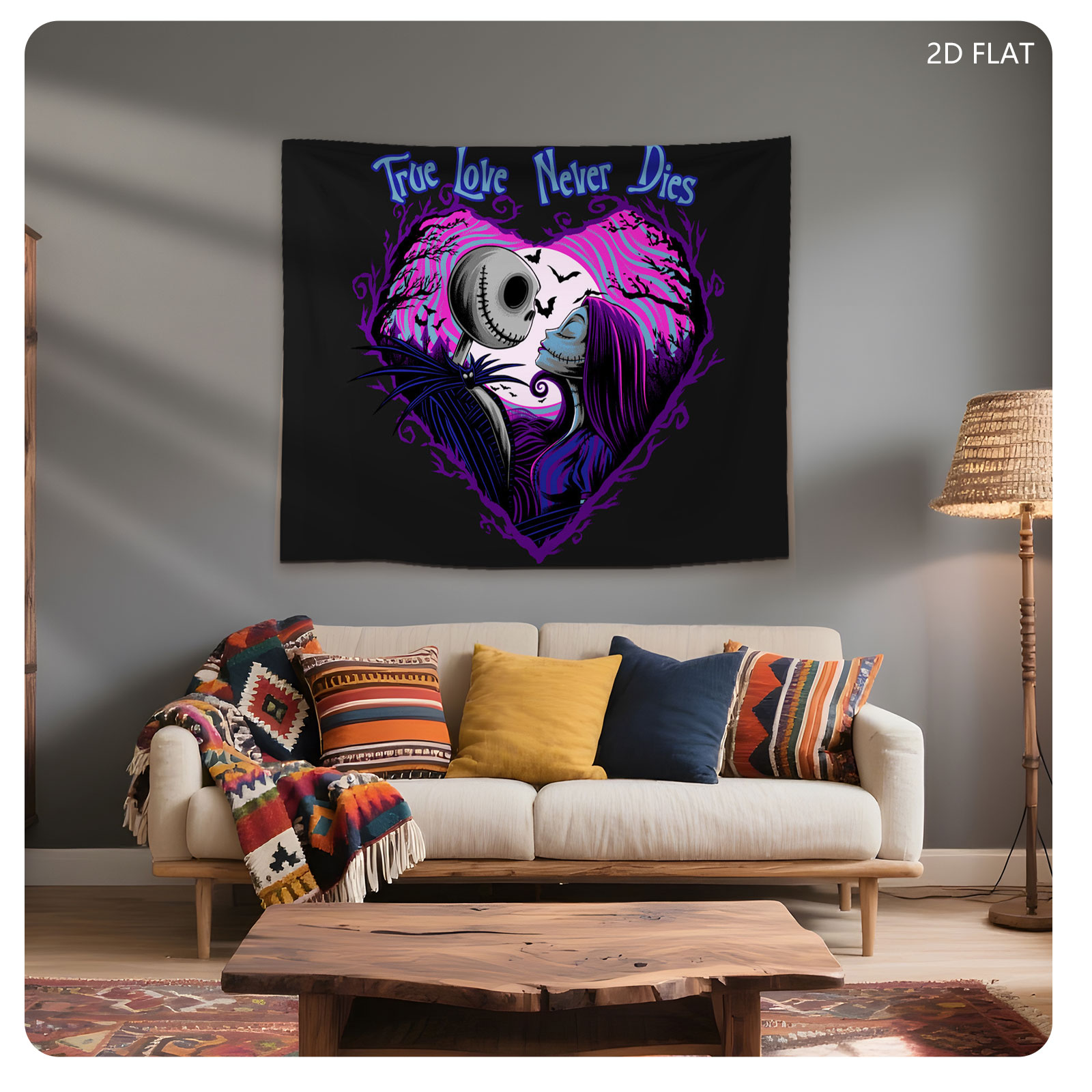 Jack Skellington and Sally: True Love Never Dies - Tapestry