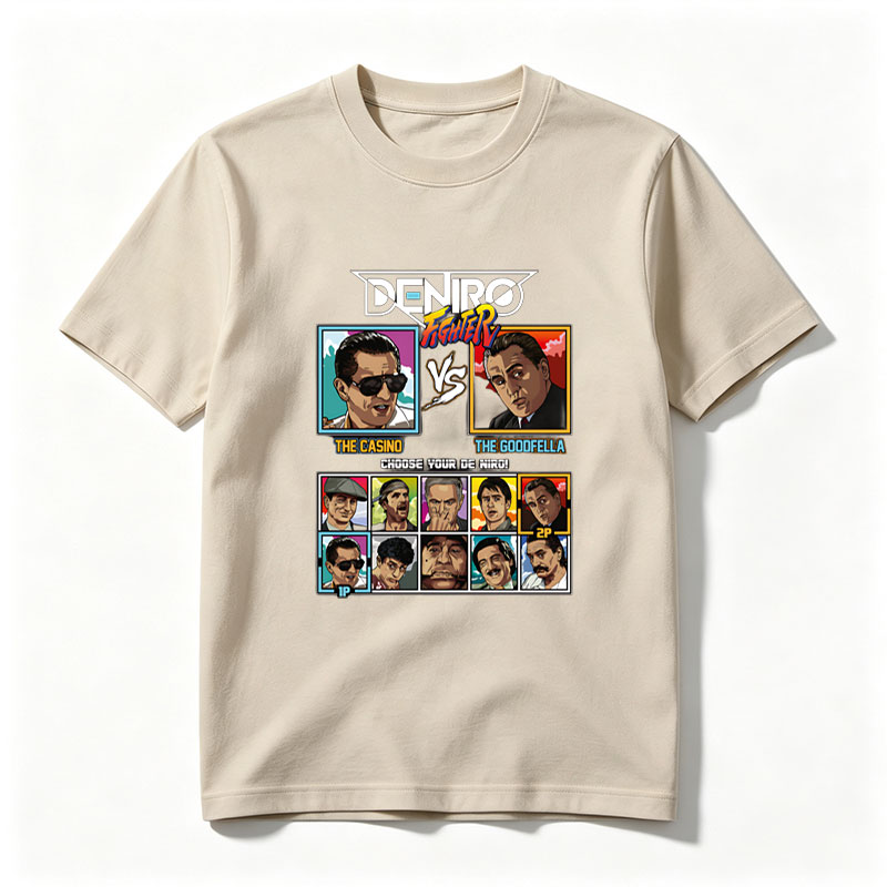 De Niro Fighter: The Casino vs The Goodfella - Choose Your De Niro Character - Tee