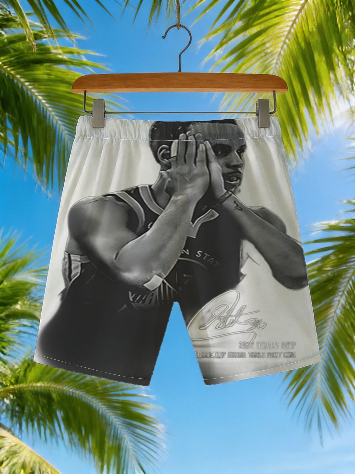 Stephen Curry 2022 Finals MVP All-Star Game MVP Three-Point King -  Beach shorts