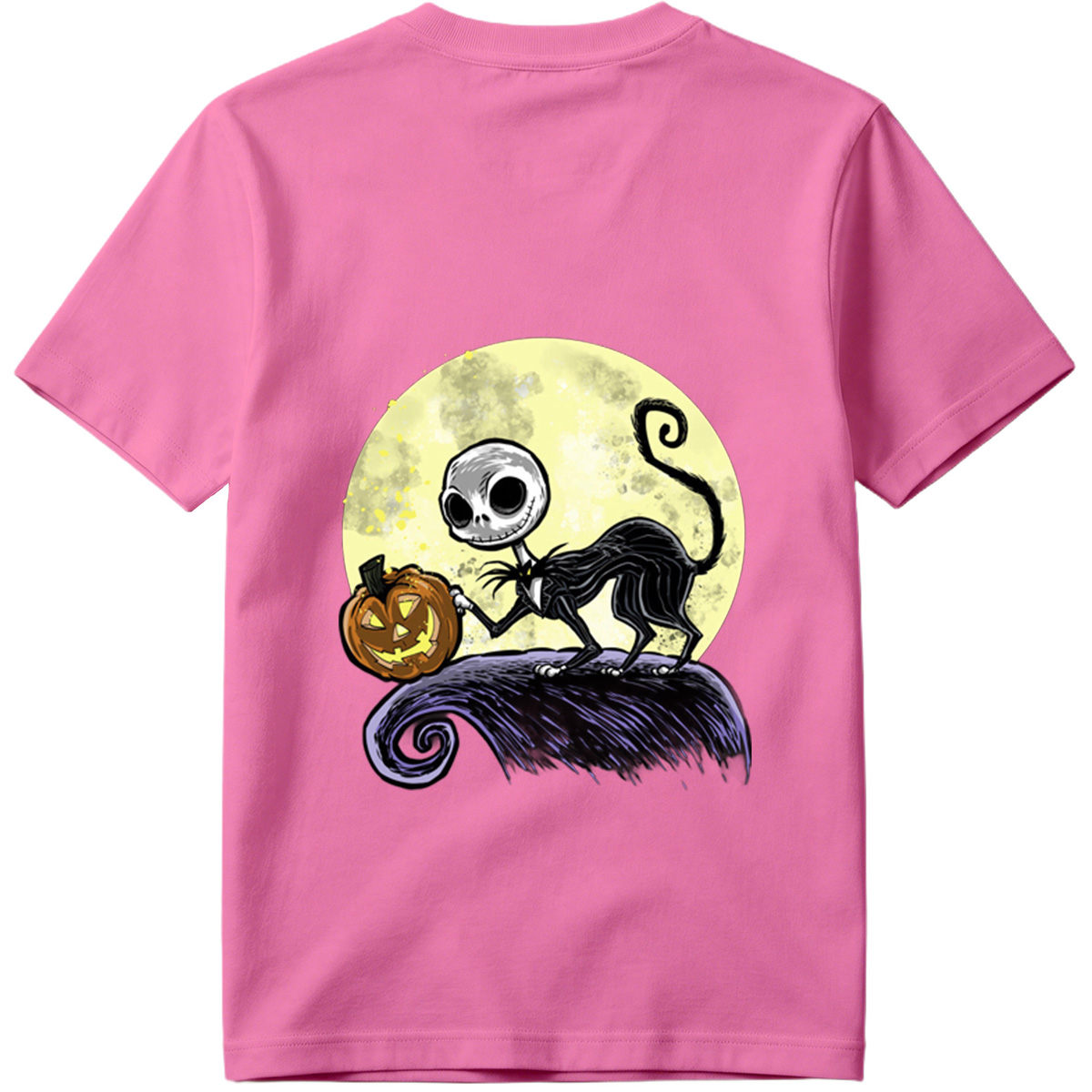 Jack Skellington and Pumpkin Moon - Tee