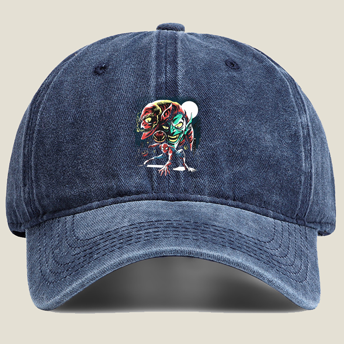 Spider-Man vs. Venom and Carnage - Washed Denim - Baseball Cap