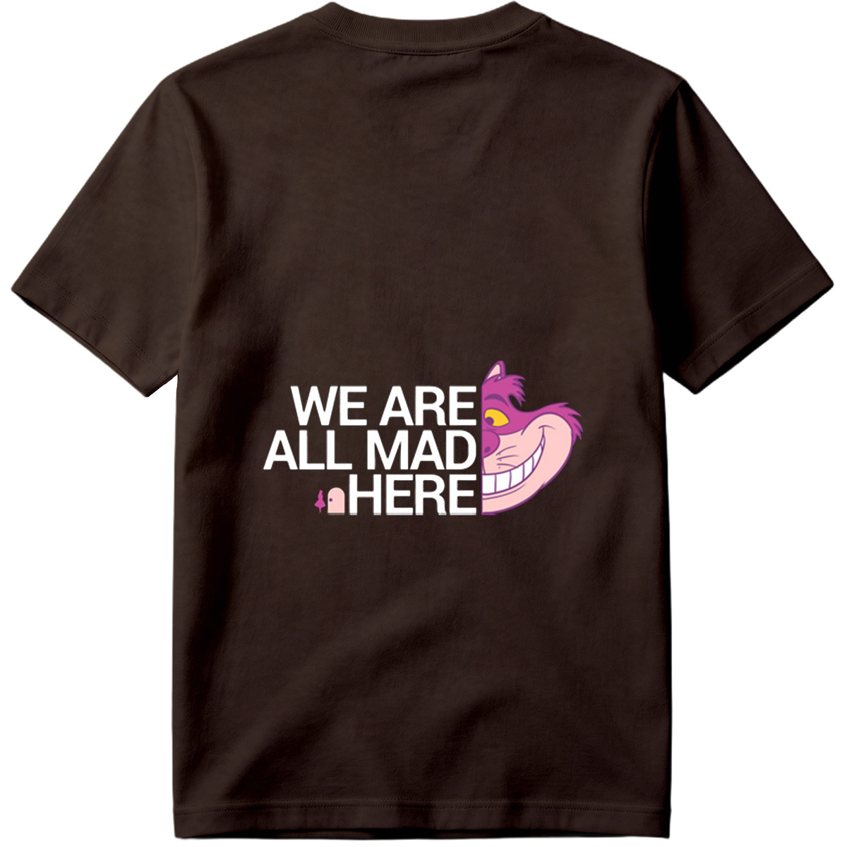 Alice in Wonderland - Cheshire Cat: We Are All Mad Here - Tee