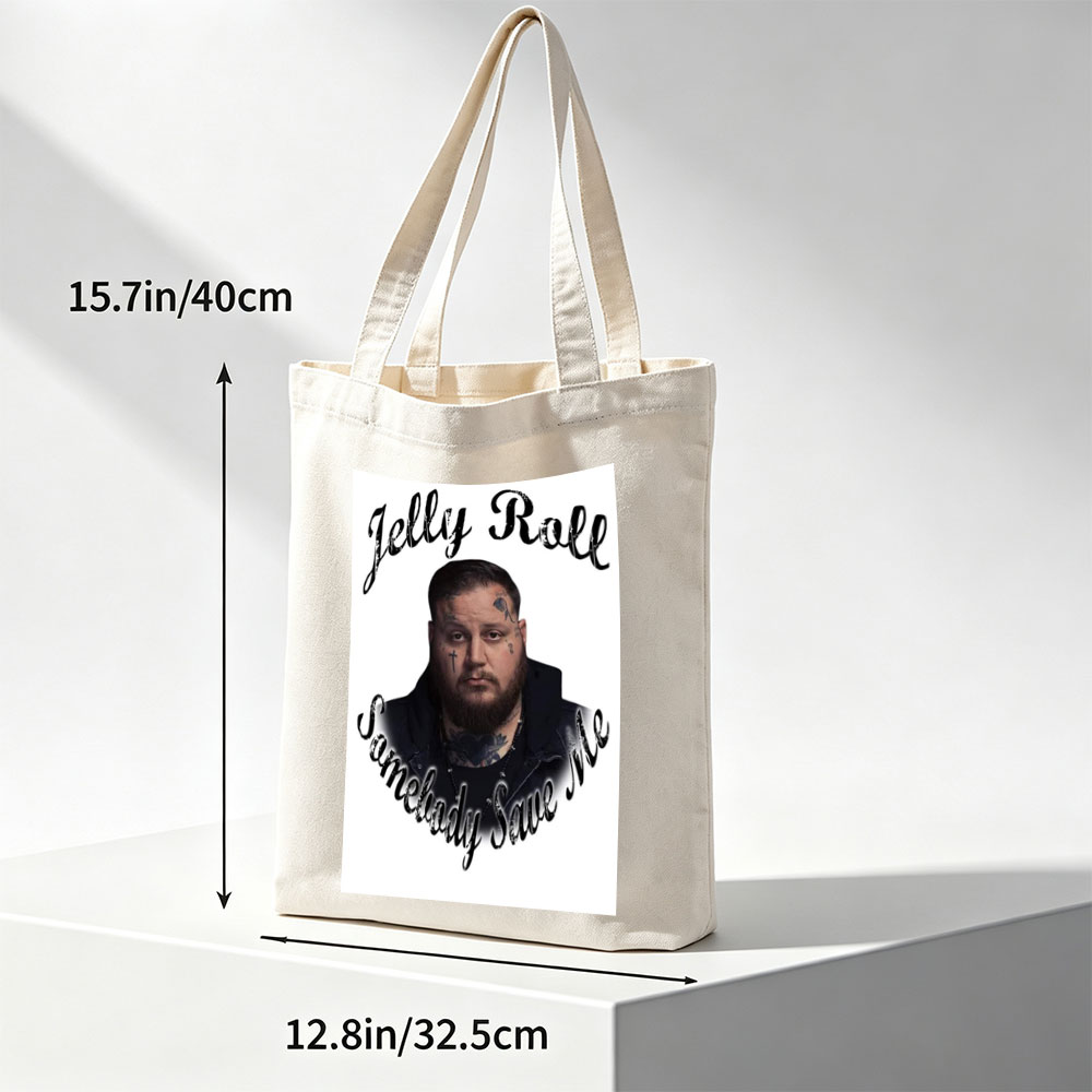 Jelly Roll in a Powerful Portrait with Tattoos and Intense Gaze for 