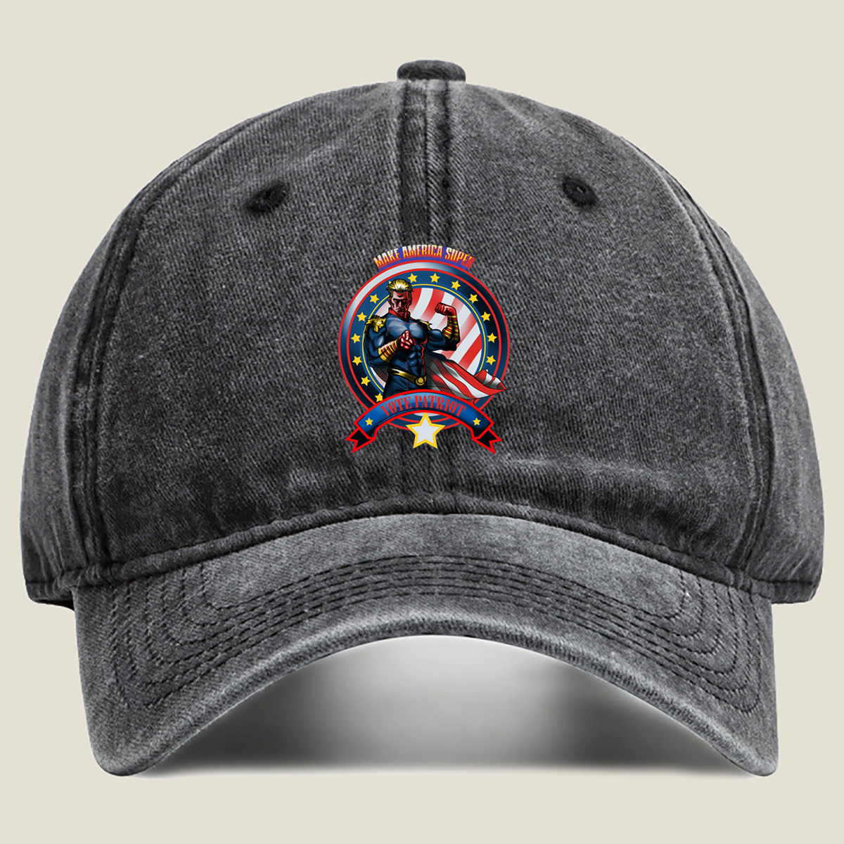 Make America Super: Vote Patriot - Captain America Inspired Hero - Hat
