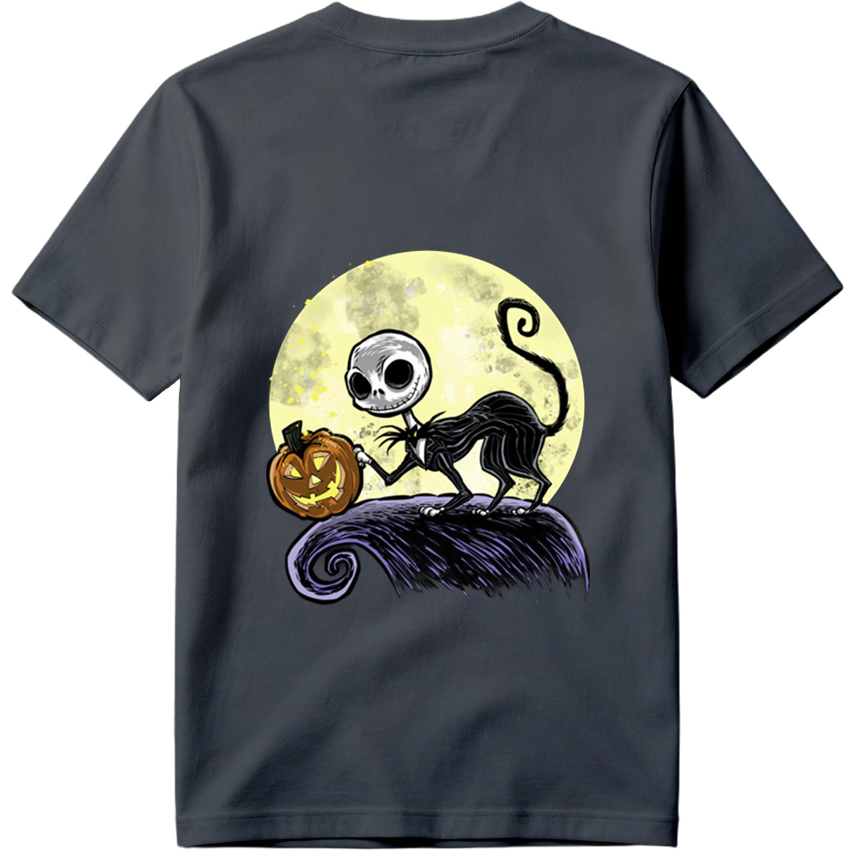 Jack Skellington and Pumpkin Moon - Tee