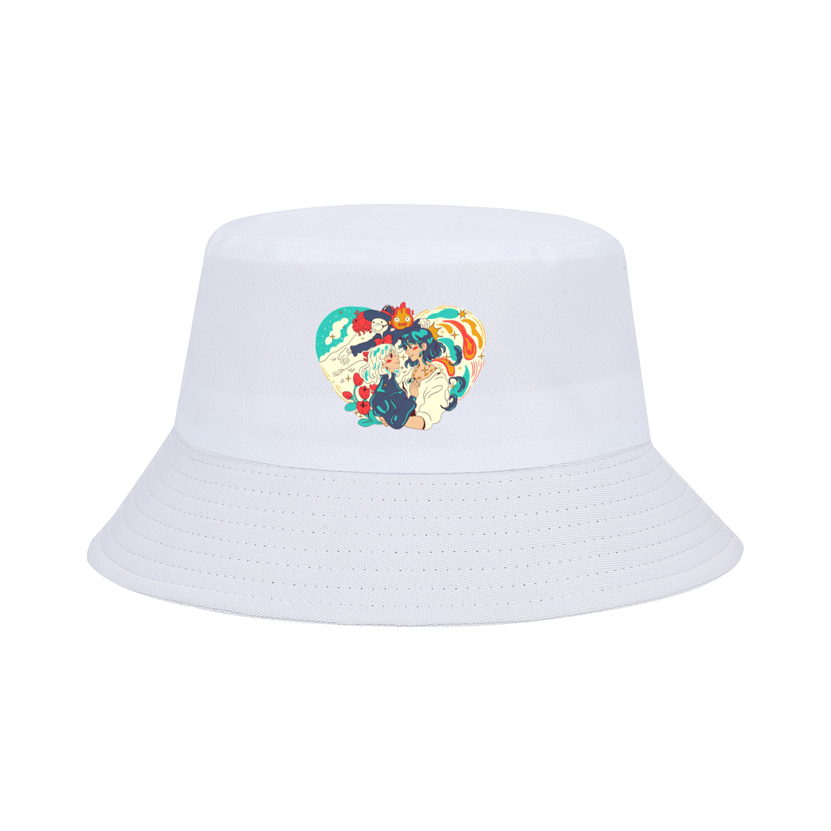 Steven Universe: Garnet, Amethyst, and Pearl in a Heartfelt Moment - Fisherman's Hat