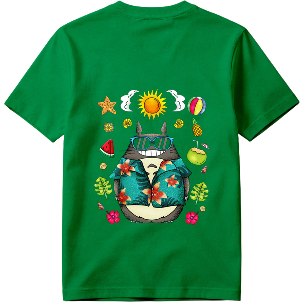 Totoro in Tropical Vibes - Tee