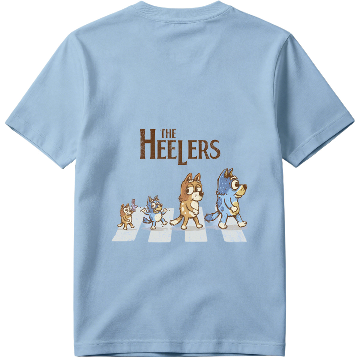 The Heelers: Bluey, Bingo, Bandit, and Mum Dog - Tee