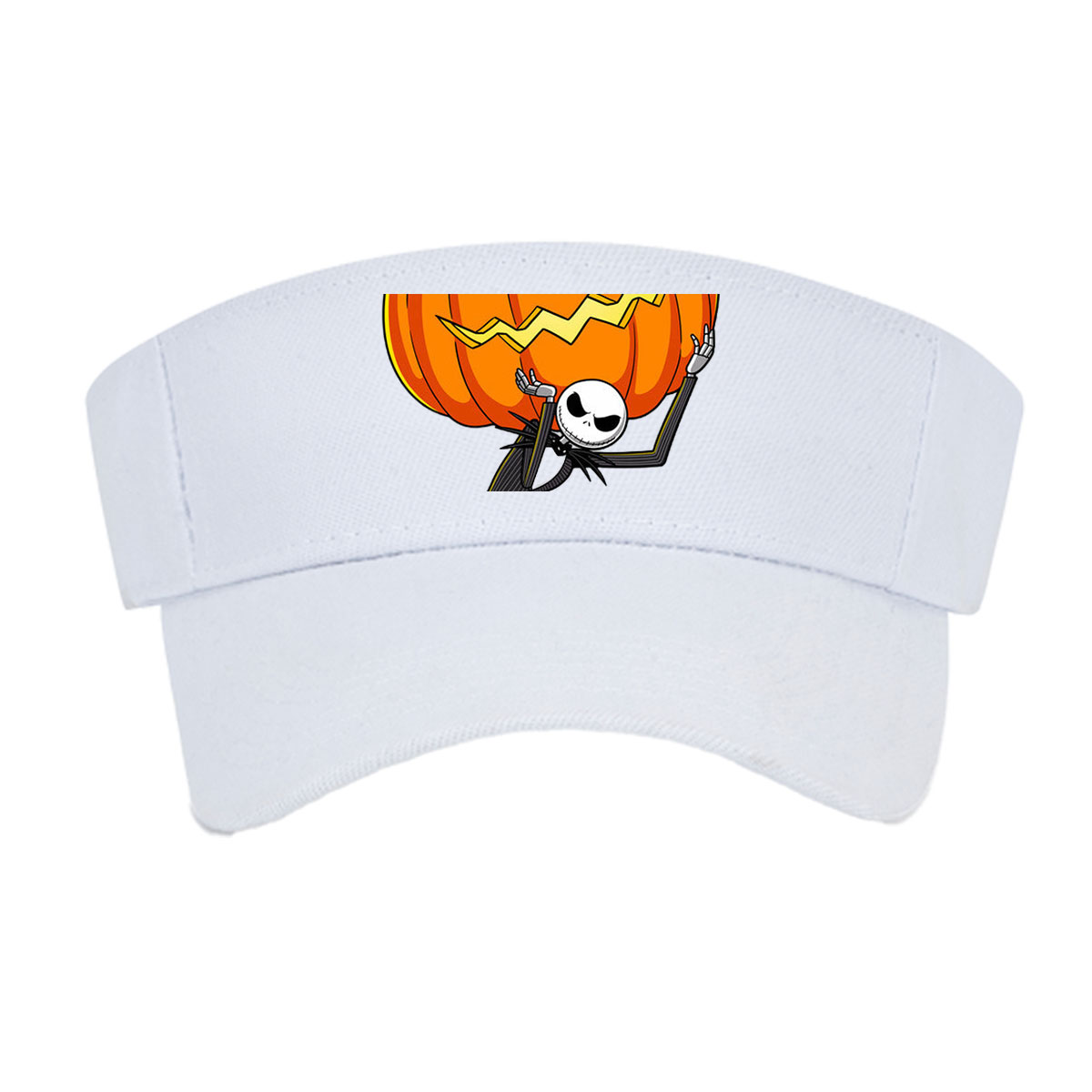 Jack Skellington Holding a Giant Jack-o'-Lantern -  Visor cap