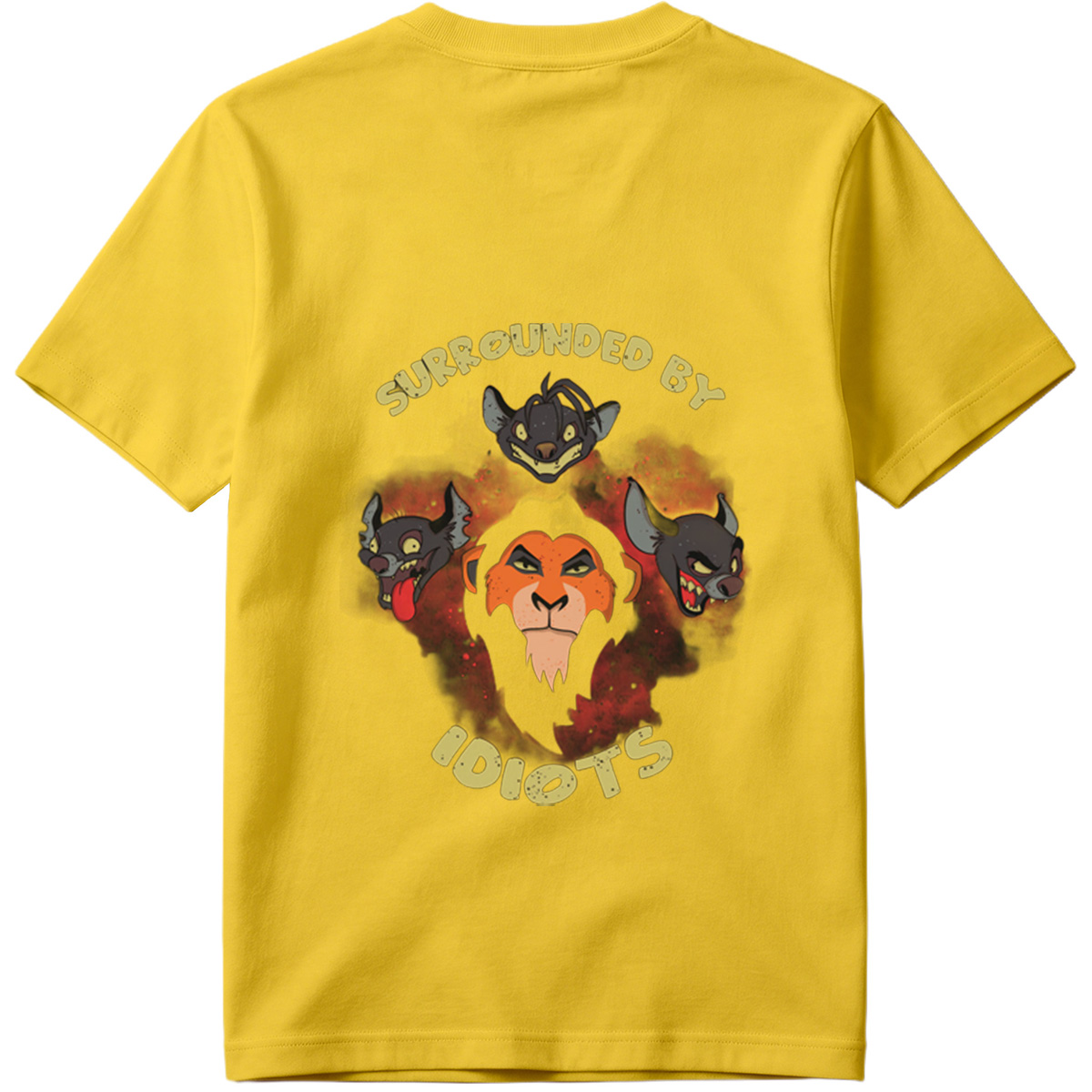 The Lion King: Scar Surrounded by Hyenas - Tee