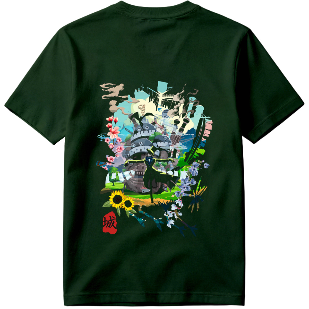 Castle of the Ninja and the Sunflower - Tee