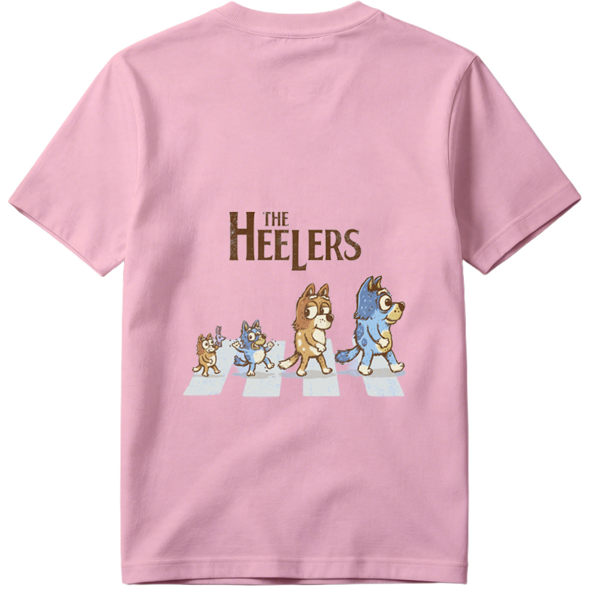 The Heelers: Bluey, Bingo, Bandit, and Mum Dog - Tee