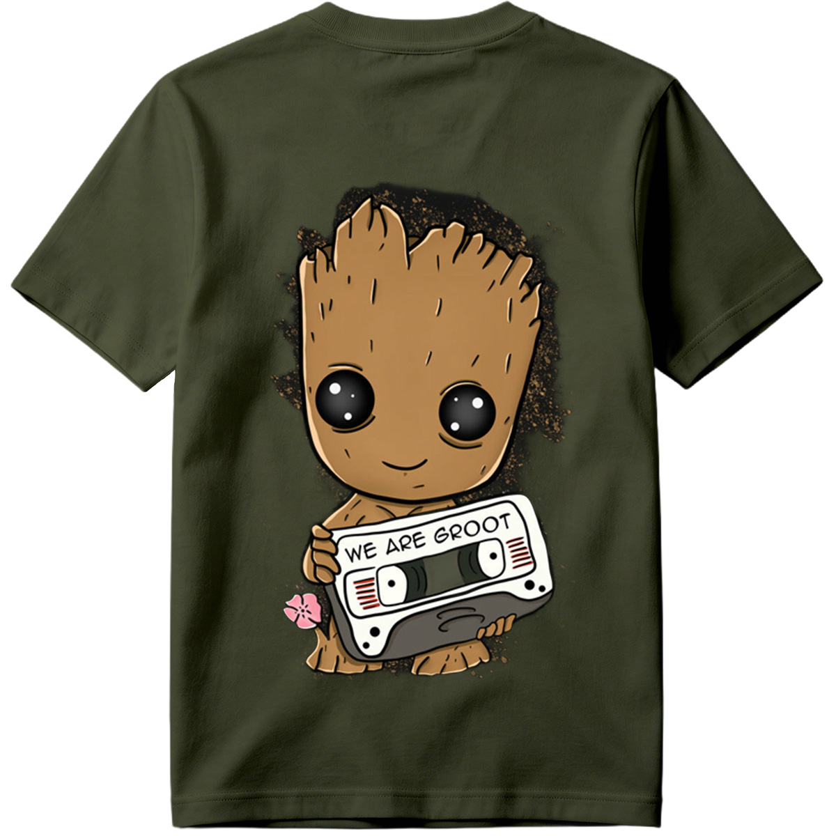 Guardians of the Galaxy: Baby Groot with Cassette Tape - Tee