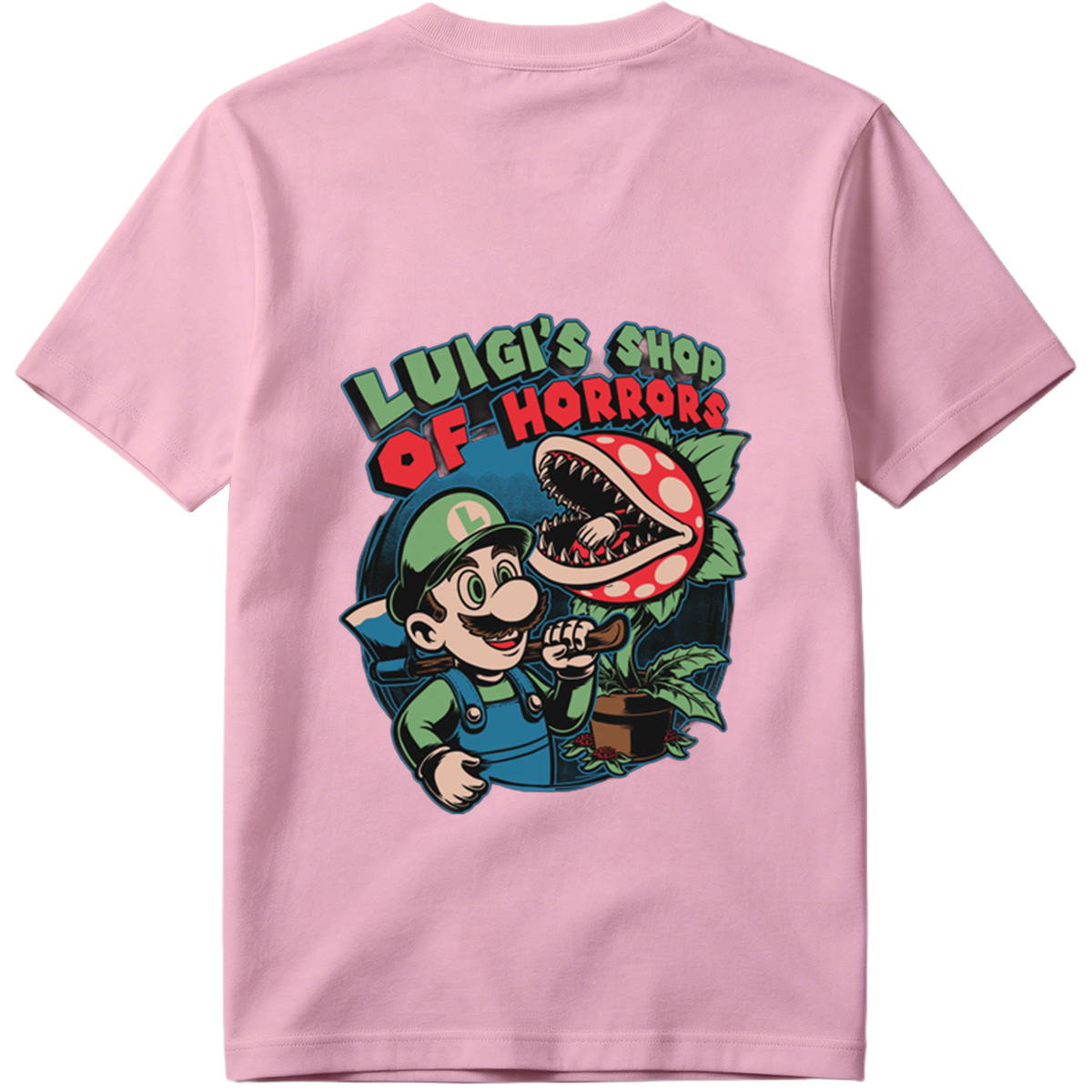 Luigi's Shop of Horrors: Luigi and Piranha Plant - Tee