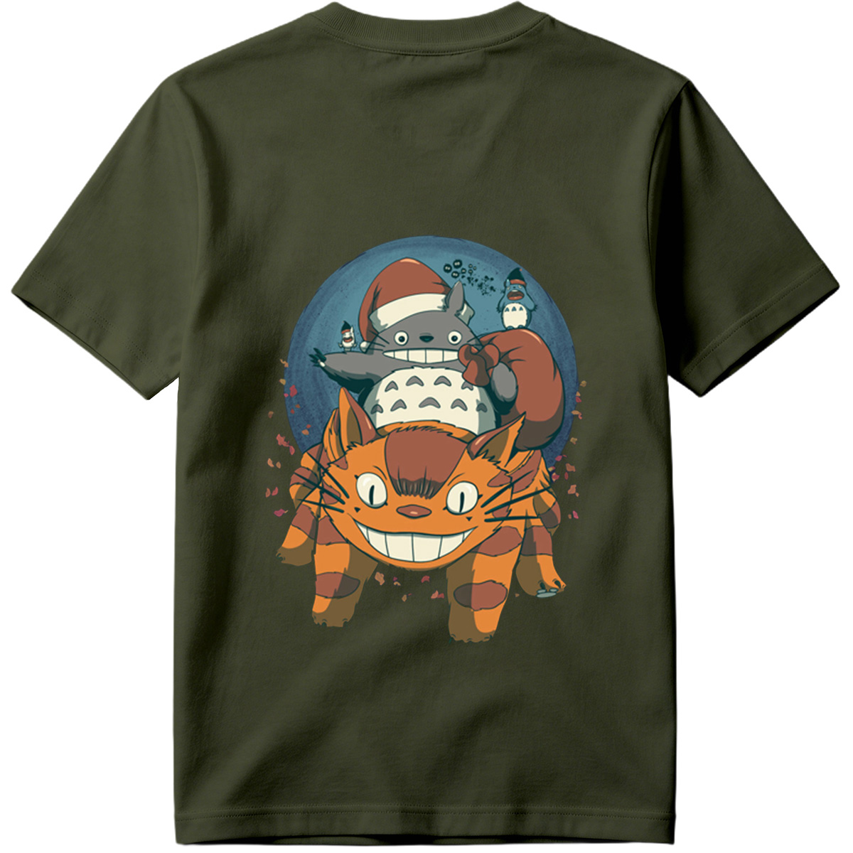 Totoro and Catbus Holiday Adventure - Tee