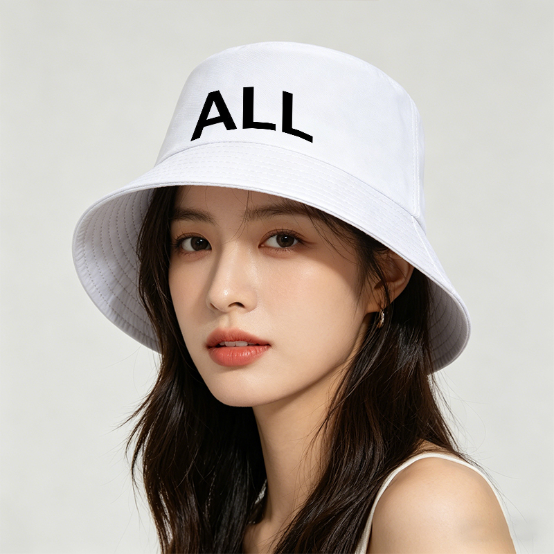 Unisex Bucket Hat with Abstract A Logo Print - Classic Cotton Sun Hat for Outdoor Activities, Beach, Travel, and Casual Wear - Suitable for Men and Women Seeking Stylish and Functional Headwear