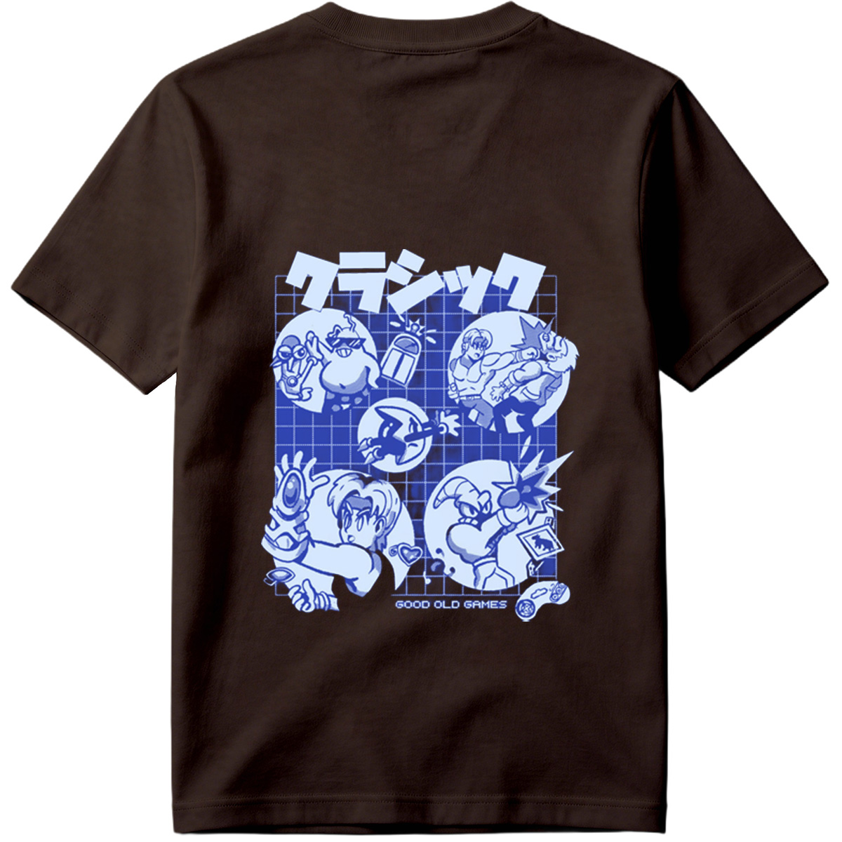 Classic Gaming Characters: Sonic, Knuckles, Tails, and Dr. Eggman - Tee