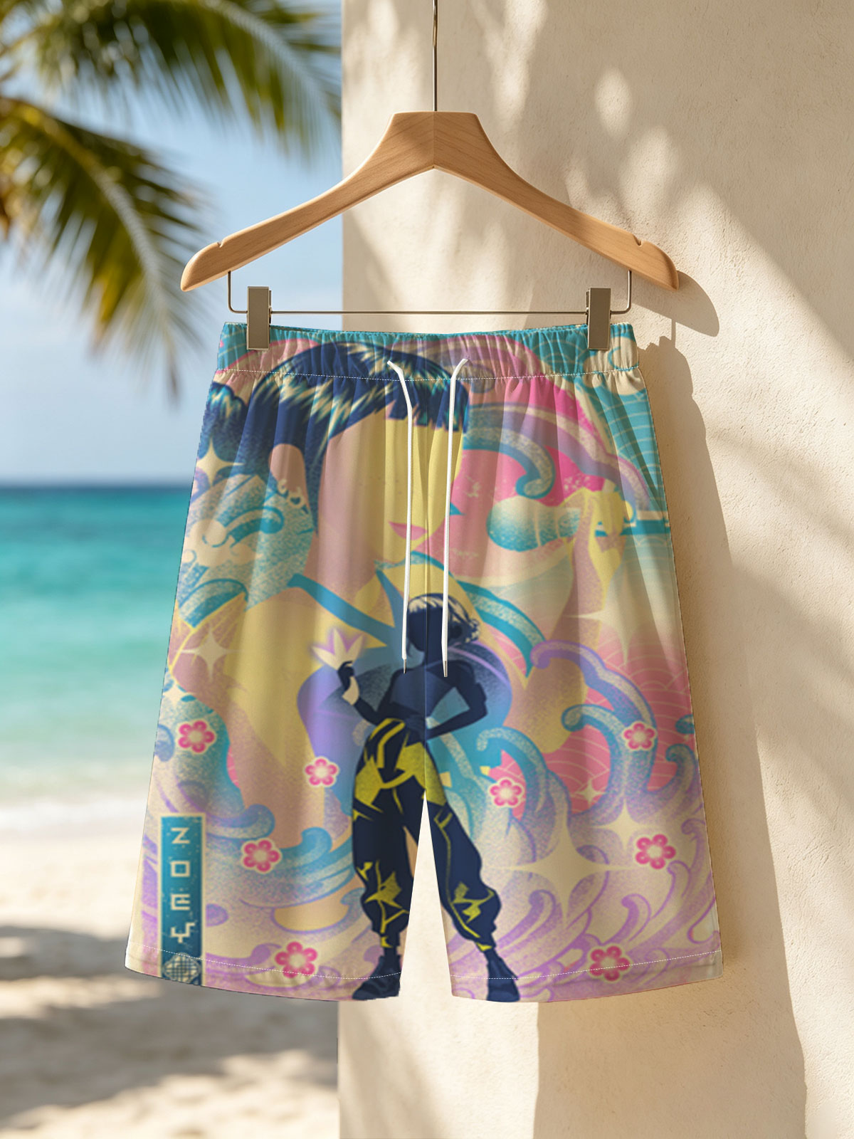 Zoey and the Starlight Performer -  Beach shorts
