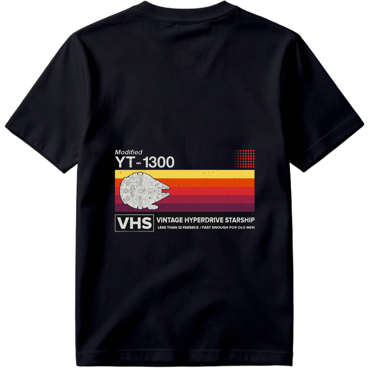 Modified YT-1300 Vintage Hyperdrive Starship - Tee