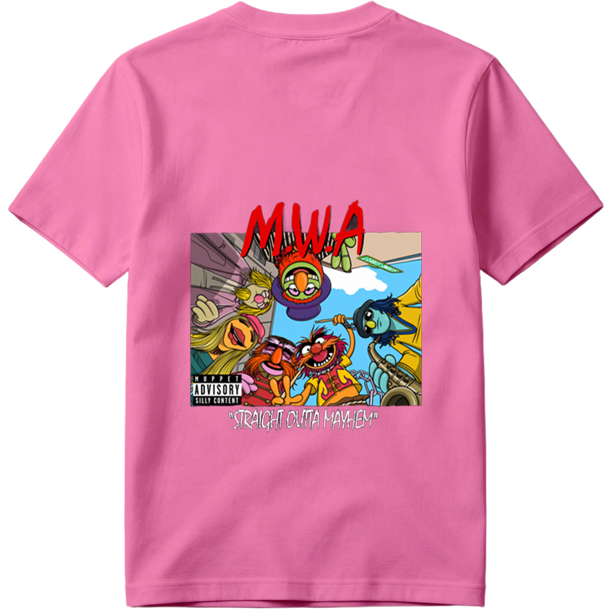 Muppets: M.W.A - Straight Outta Mayhem - Tee