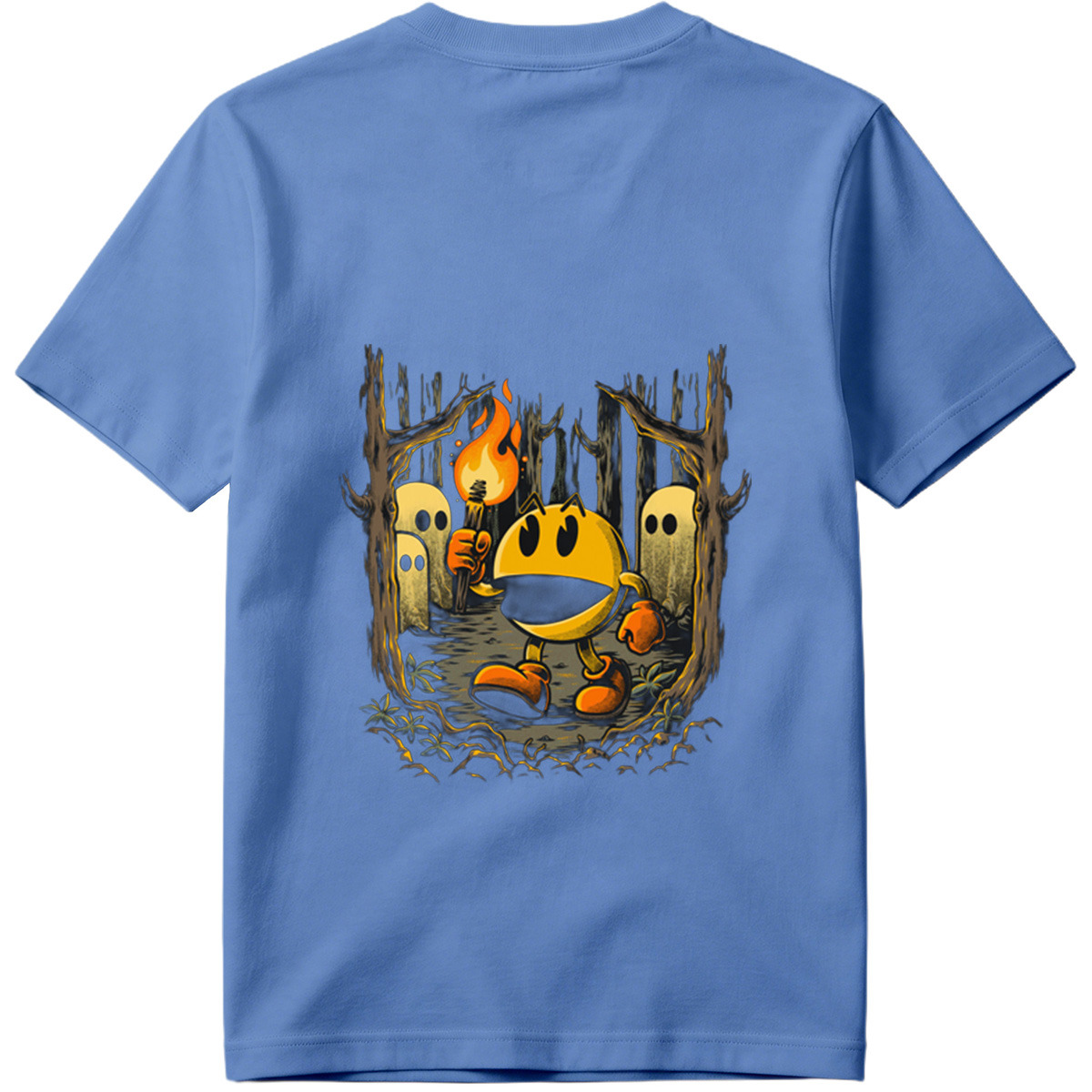 Pac-Man in the Haunted Forest - Tee