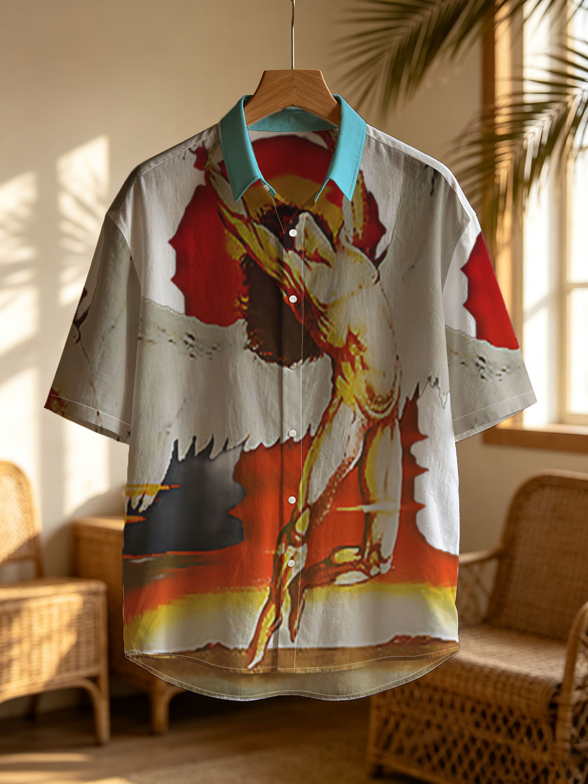 Fallen Angel in Fiery Descent -  Shirt