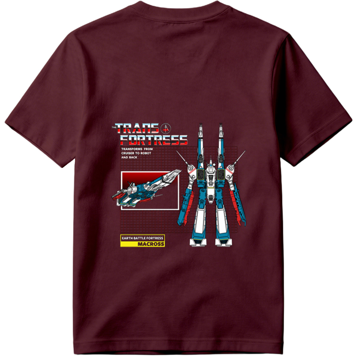 The Trans Fortress: Earth Battle Fortress Macross - Tee