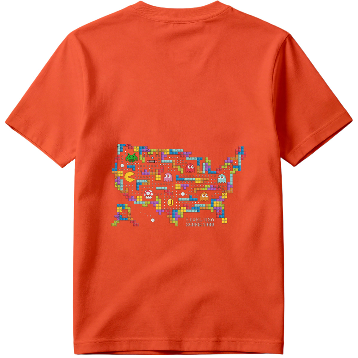 Pac-Man USA Map Adventure - Tee