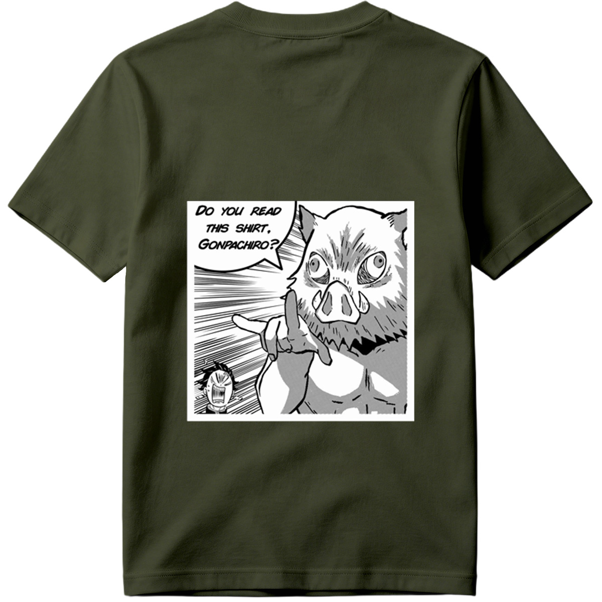 Demon Slayer: Pig Demon Questions Gonpachiro - Tee