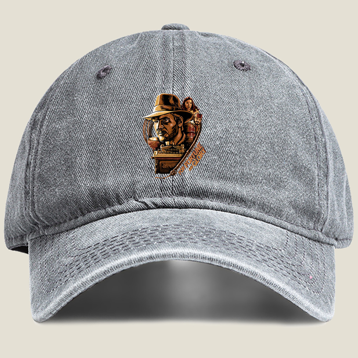 Indiana Jones and the Raiders of the Lost Ark - Washed Denim - Baseball Cap