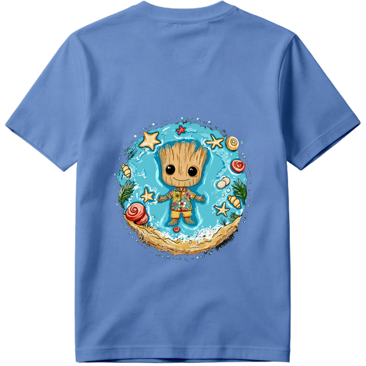 Guardians of the Galaxy - Baby Groot at the Beach - Tee