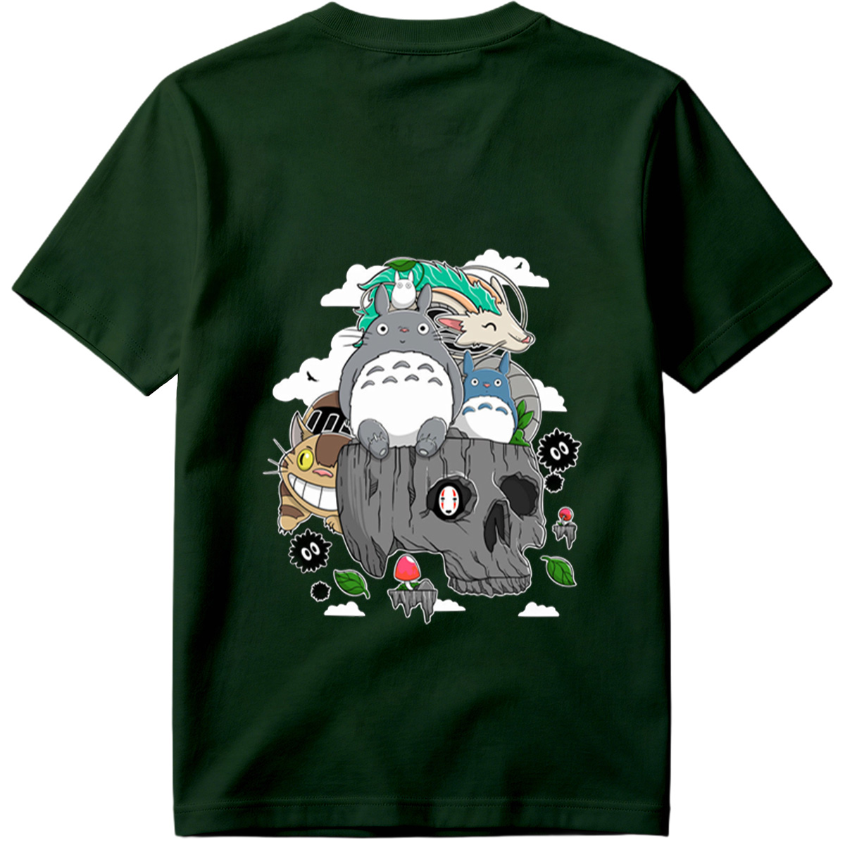 Studio Ghibli Characters Collage - Tee