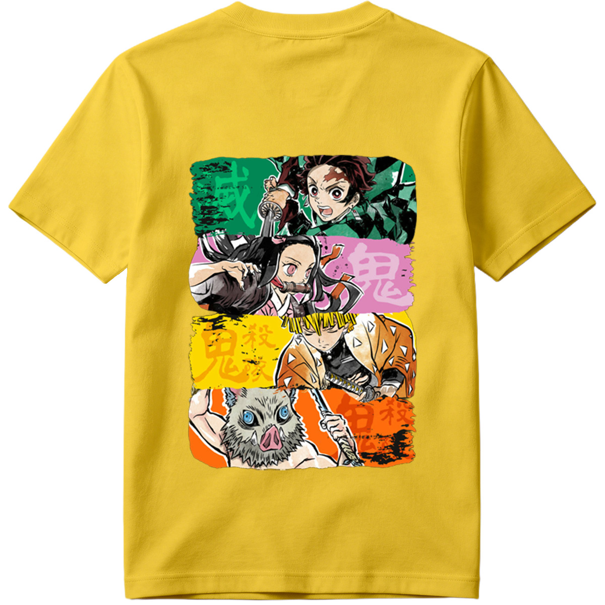 Demon Slayer: Tanjiro, Nezuko, Zenitsu, and Inosuke - Tee