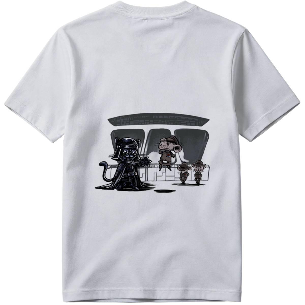Darth Cat and Mouse Imperial Officers - Tee