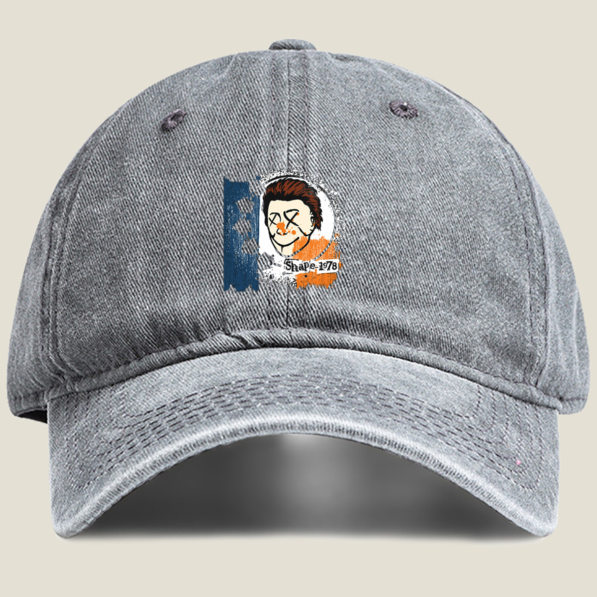Shape-1978: The Man with X-Eyes - Washed Denim - Baseball Cap