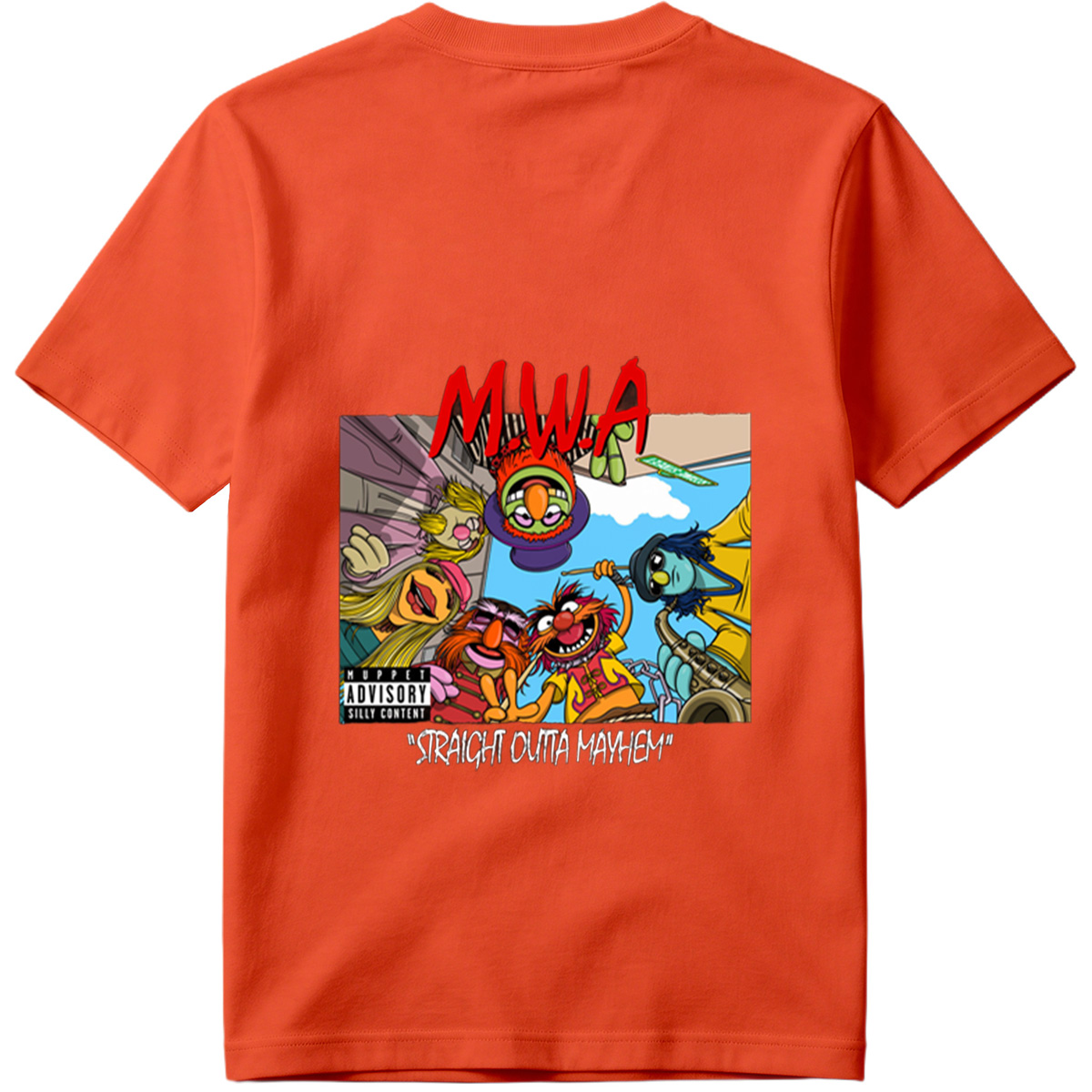 Muppets: M.W.A - Straight Outta Mayhem - Tee