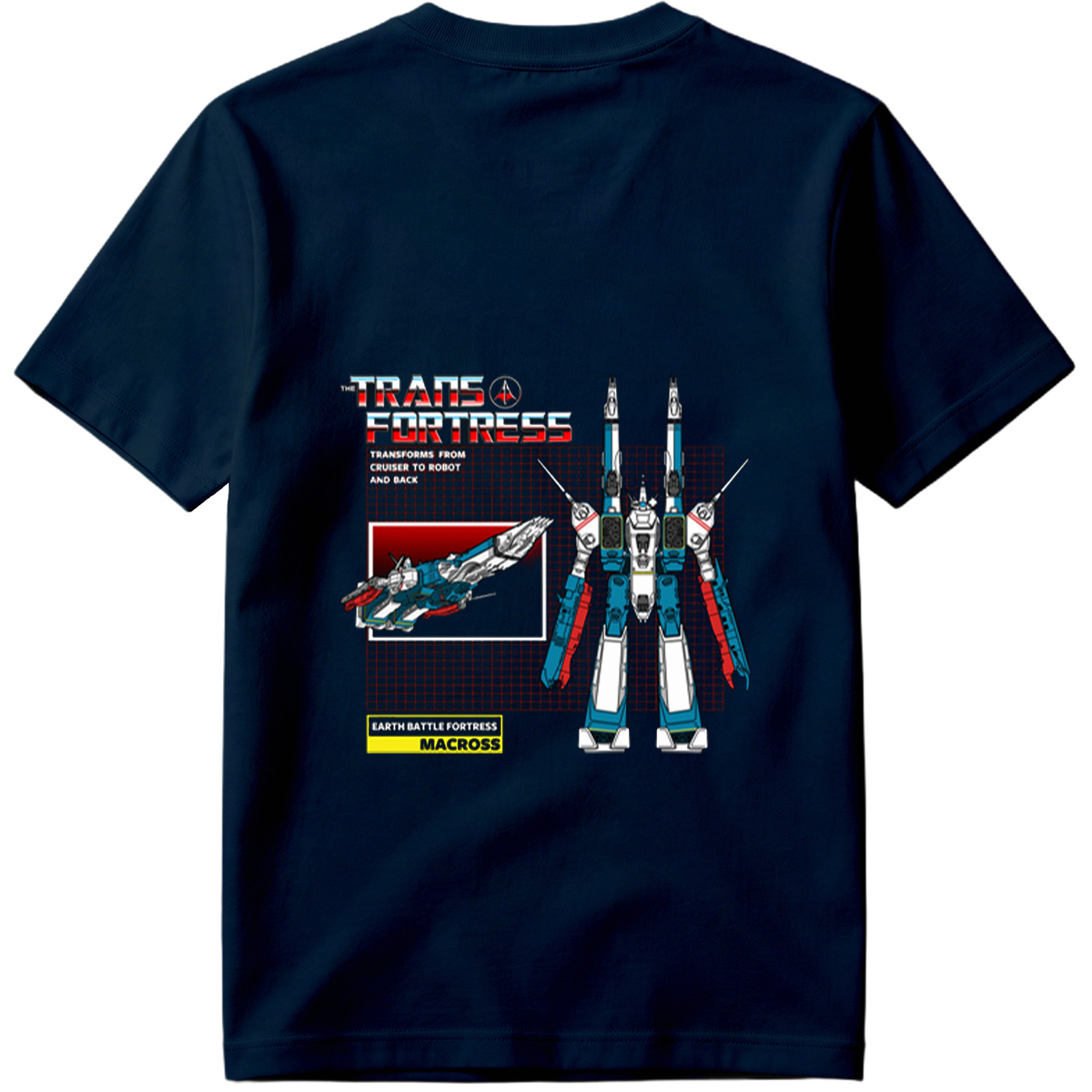 The Trans Fortress: Earth Battle Fortress Macross - Tee