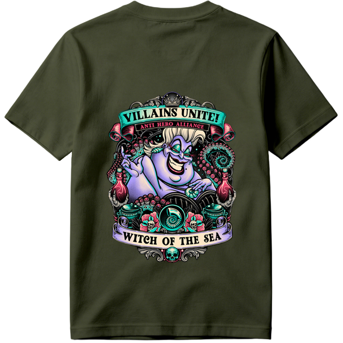 Villains Unite! Ursula - Witch of the Sea - Tee
