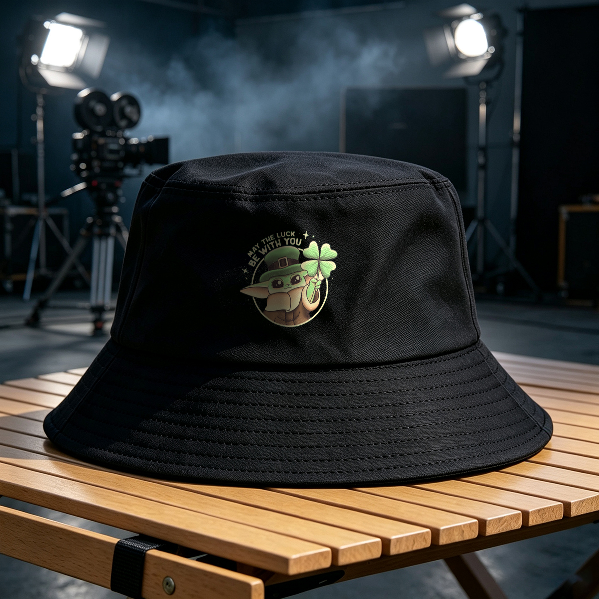 Baby Yoda St. Patrick's Day Design - Fisherman's Hat
