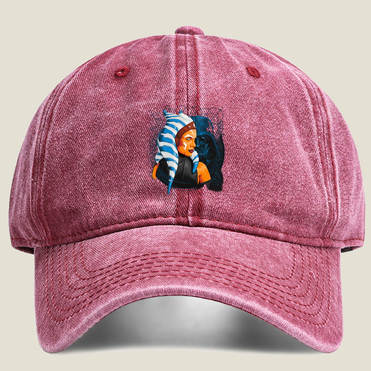 Star Wars: Ahsoka Tano & Darth Vader - Washed Denim - Baseball Cap