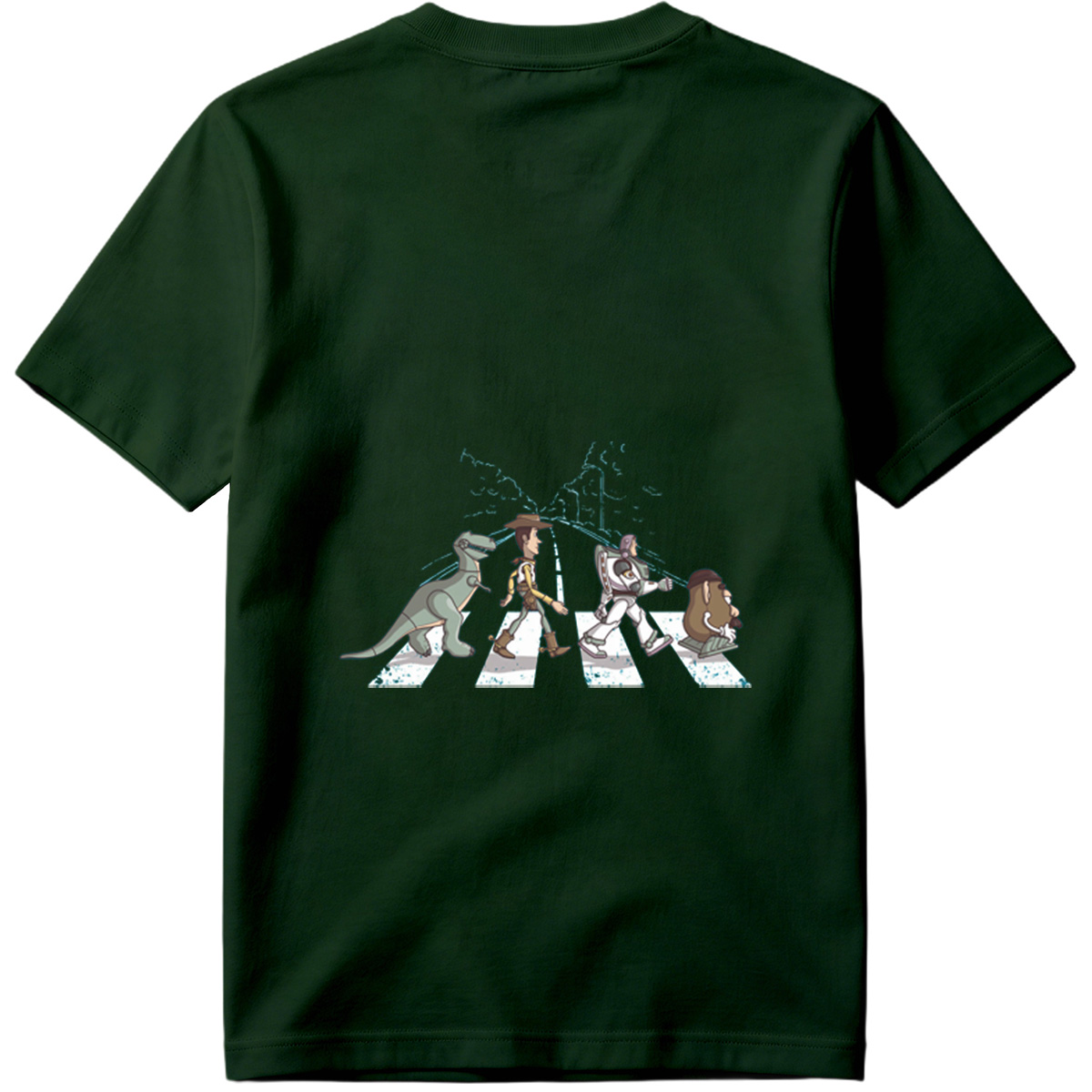 Toy Story Characters Crossing the Street - Tee