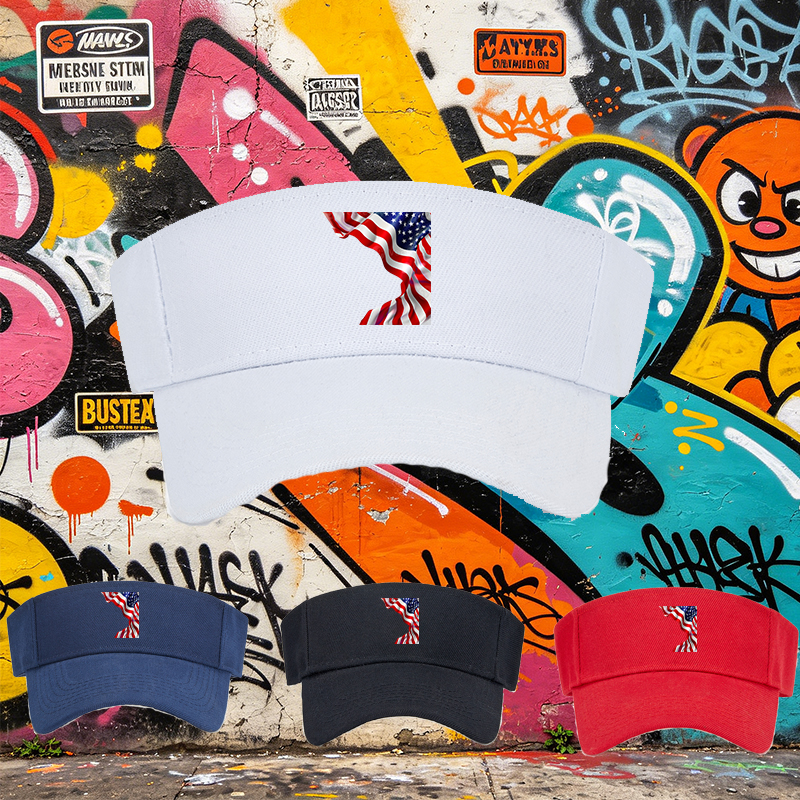 Unisex Classic Mesh Cap with American Flag Print Design - Lightweight Breathable Sun Hat for Outdoor Activities, Ideal for Adults Seeking Patriotic Style in Summer Sports, Travel, and Casual Wear