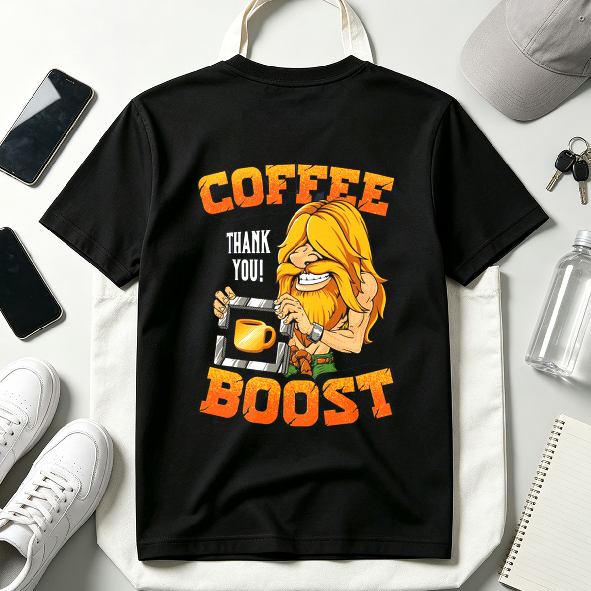 Coffee Boost - Thank You! - Tee