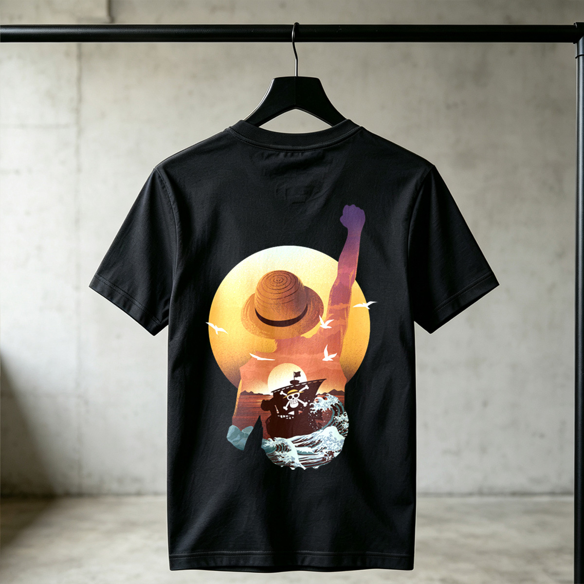 One Piece: Luffy and the Pirate Ship - Tee