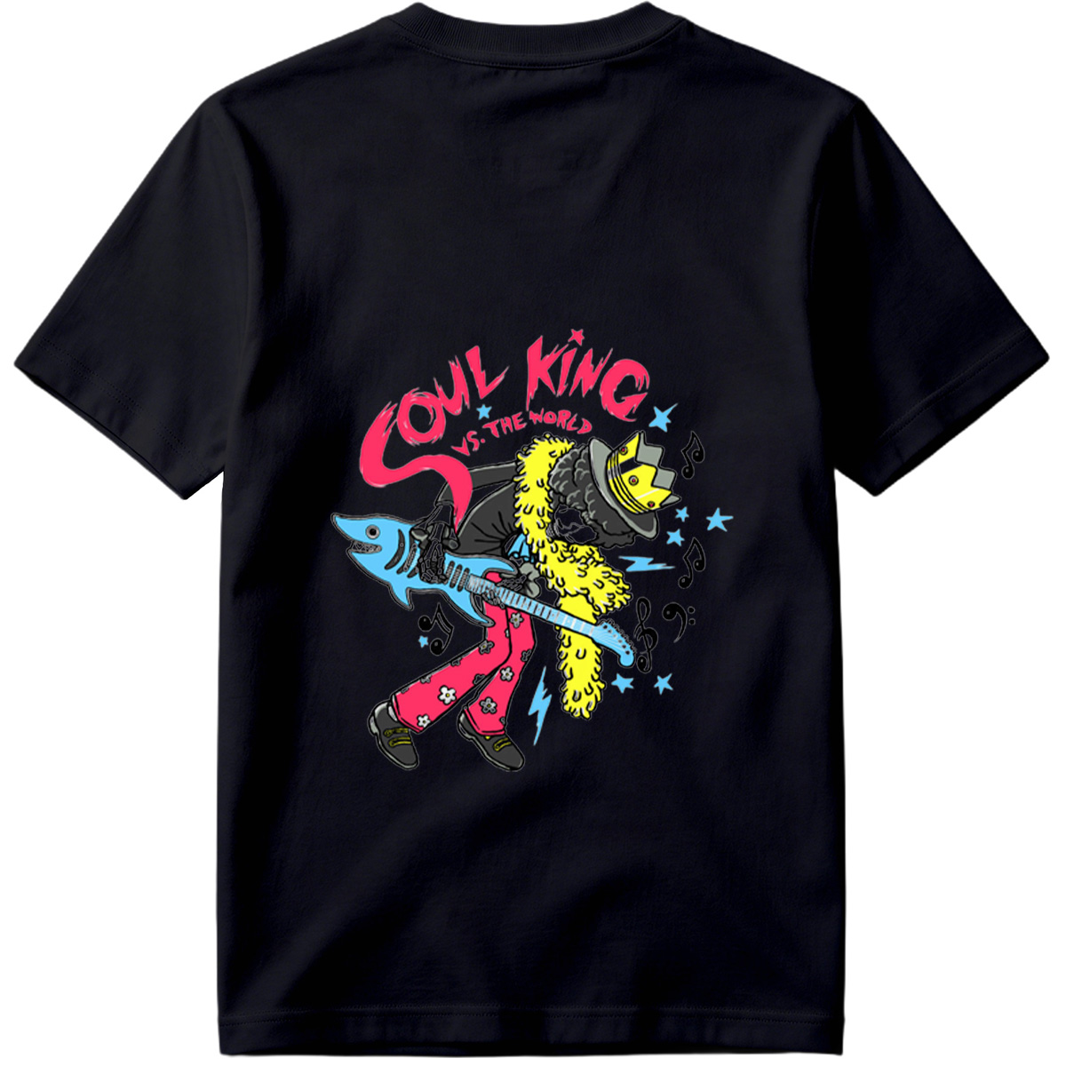 Soul King vs. The World: Electric Guitar Showdown - Tee
