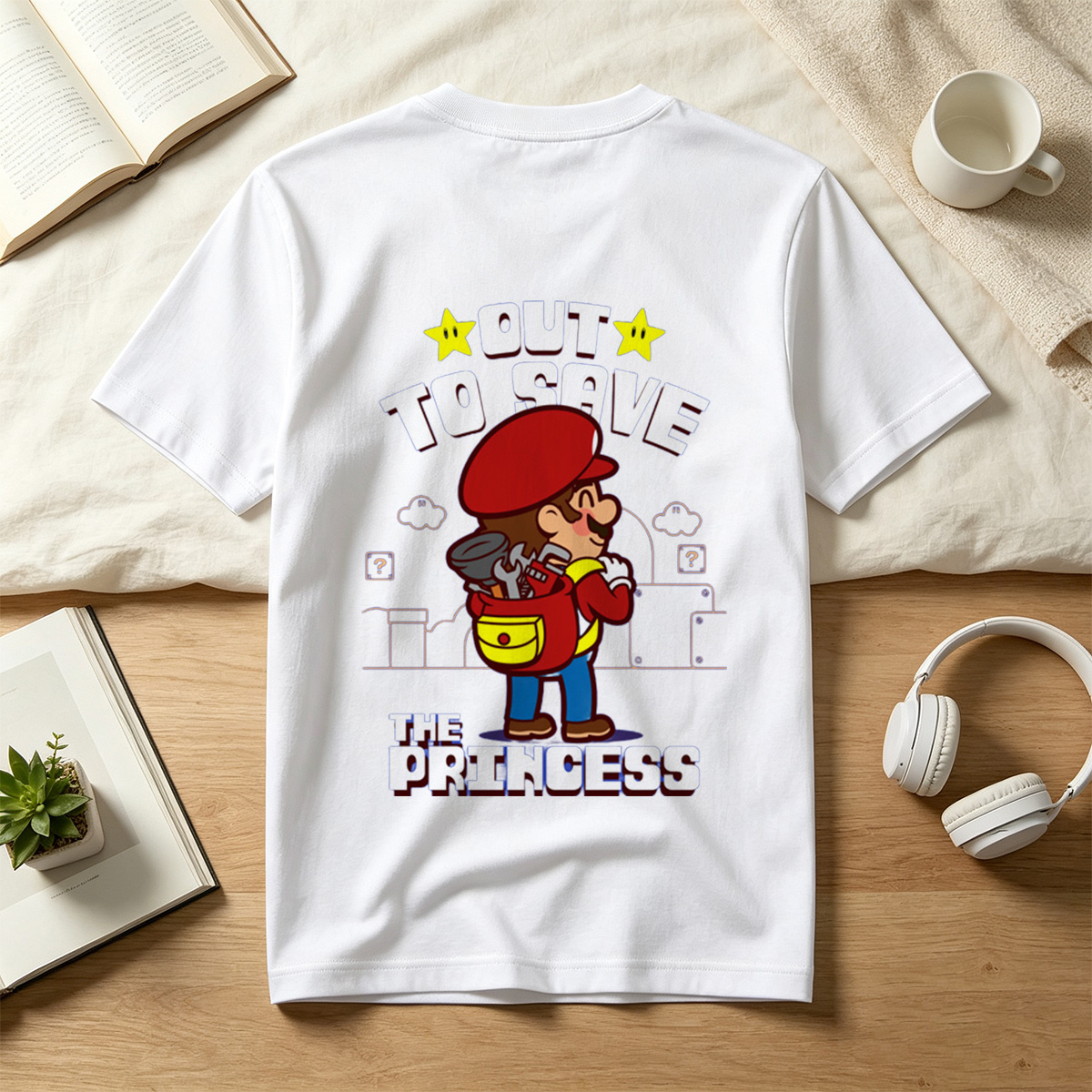 Mario: Out to Save the Princess - Tee