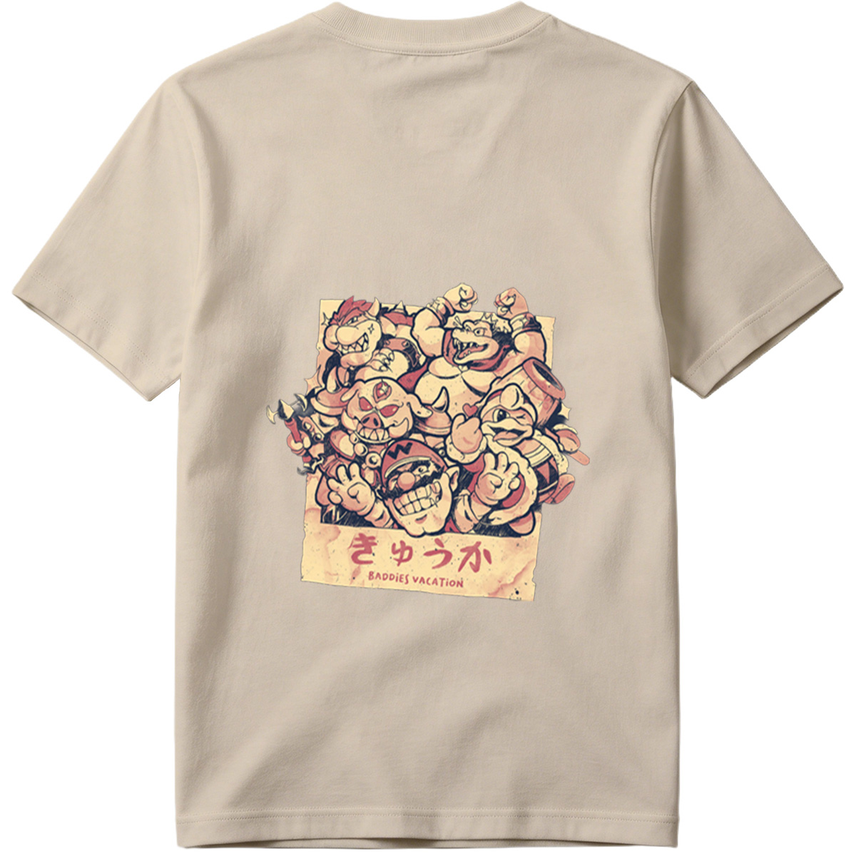 Mario Baddies Vacation - Tee