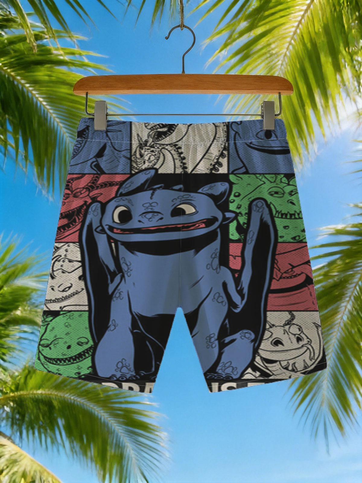The Dragons Tour: Toothless and Friends Adventure -  Beach shorts